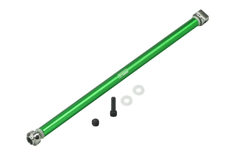 Traxxas Rustler 4X4 VXL (67076-4) Stainless Steel + Aluminum Center Drive Shaft - 1 Set Green