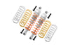 Traxxas Rustler 4X4 VXL (67076-4) / Hoss 4X4 VXL (90076-4) Aluminum Front Adjustable Shocks 87mm - 1Pr Set Silver