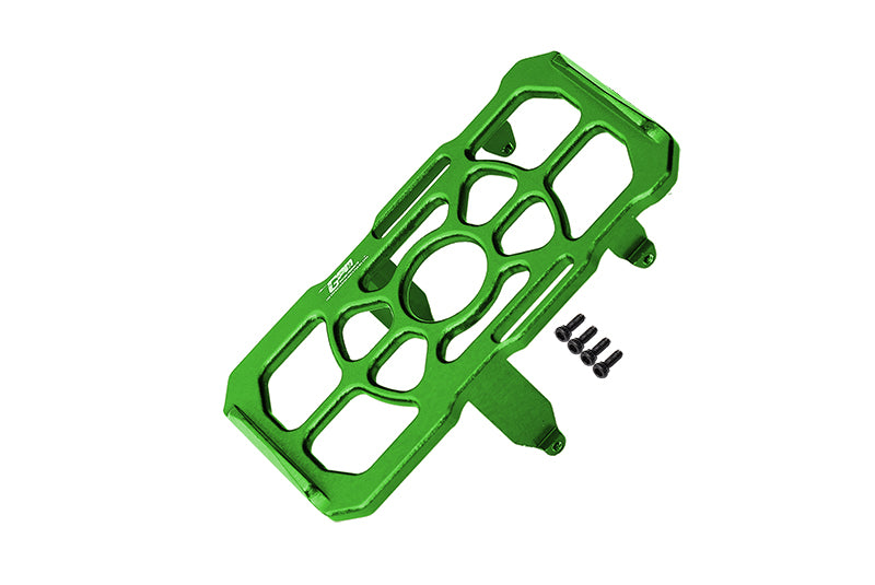 Aluminium Battery Holder For Axial 1:24 SCX24 Deadbolt AXI90081 / Jeep Wrangler AXI00002 - 5Pc Set Green