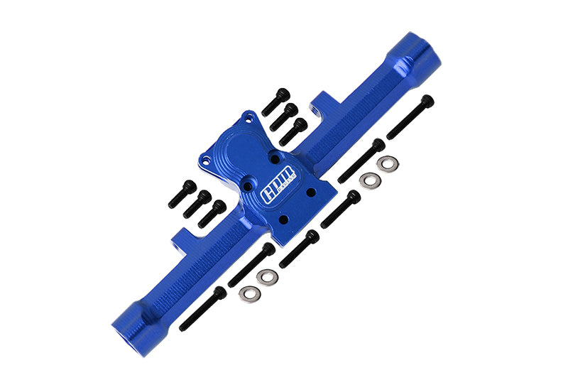 Axial 1:24 SCX24 Deadbolt AXI90081 / Jeep Wrangler AXI00002 Aluminum Rear Gear Box - 1 Set Blue