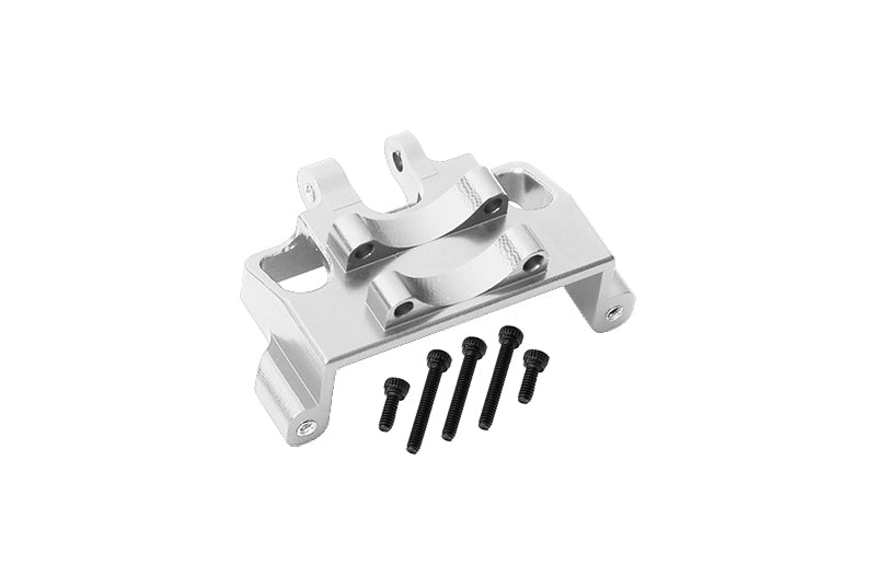 Axial 1:24 SCX24 Deadbolt AXI90081 Aluminum Servo Mount - 6Pc Set Silver