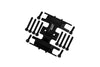 Axial 1/24 SCX24 4WD Deadbolt / Jeep Wrangler Aluminum Lower Gear Cover - 1Pc Set Black