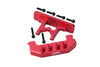 Aluminium Rear Bumper + Rear Bodyshell Mount For Axial 1:24 SCX24 Deadbolt AXI90081 - 8Pc Set Red