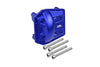 Aluminum Front Or Rear Gearbox Cover For Axial 1/6 SCX6 Jeep JLU Wrangler AXI05000 - 5Pc Set Blue