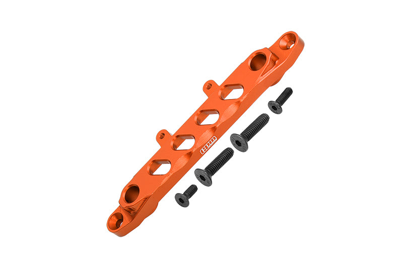 Aluminum Front Chassis Brace For Axial 1/6 SCX6 Jeep JLU Wrangler AXI05000 - 5Pc Set Orange