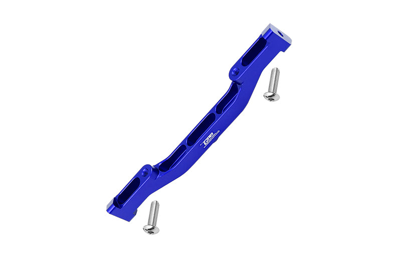 Aluminum Front Lower Chassis Link Parts For Axial 1/6 SCX6 Jeep JLU Wrangler AXI05000 - 3Pc Set Blue