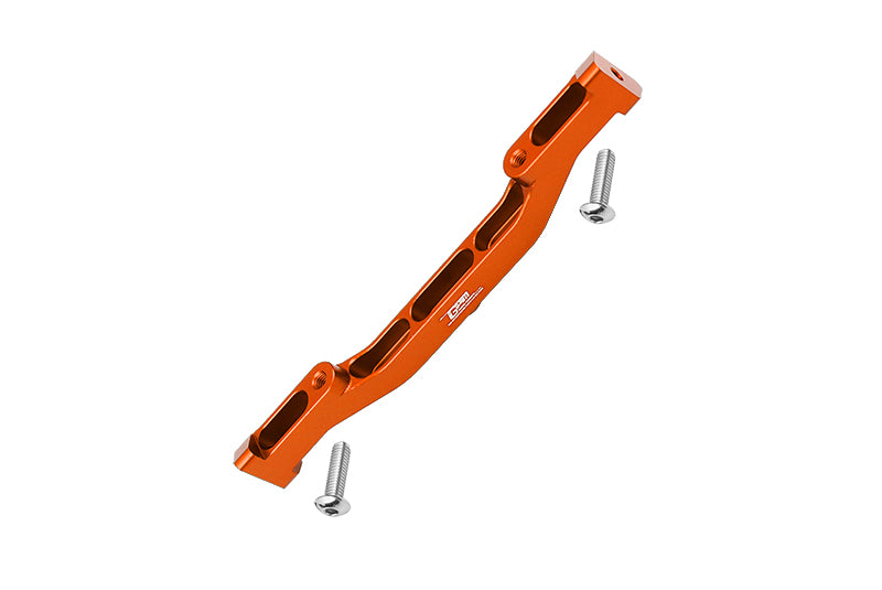 Aluminum Front Lower Chassis Link Parts For Axial 1/6 SCX6 Jeep JLU Wrangler AXI05000 - 3Pc Set Orange