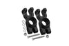 Team Corally 1/10 Sketer XL4S C-00191 Aluminum Rear Knuckle Arm - 10Pc Set Black