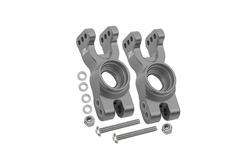 Team Corally 1/10 Sketer XL4S C-00191 Aluminum Rear Knuckle Arm - 10Pc Set Gray Silver