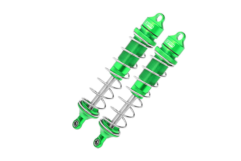 Team Corally 1/10 Sketer XL4S C-00191 Aluminum Front Or Rear Adjustable Dampers 130mm - 2Pc Set Green