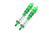 Team Corally 1/10 Sketer XL4S C-00191 Aluminum Front Or Rear Adjustable Dampers 130mm - 2Pc Set Green