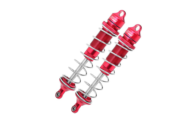 Team Corally 1/10 Sketer XL4S C-00191 Aluminum Front Or Rear Adjustable Dampers 130mm - 2Pc Set Red