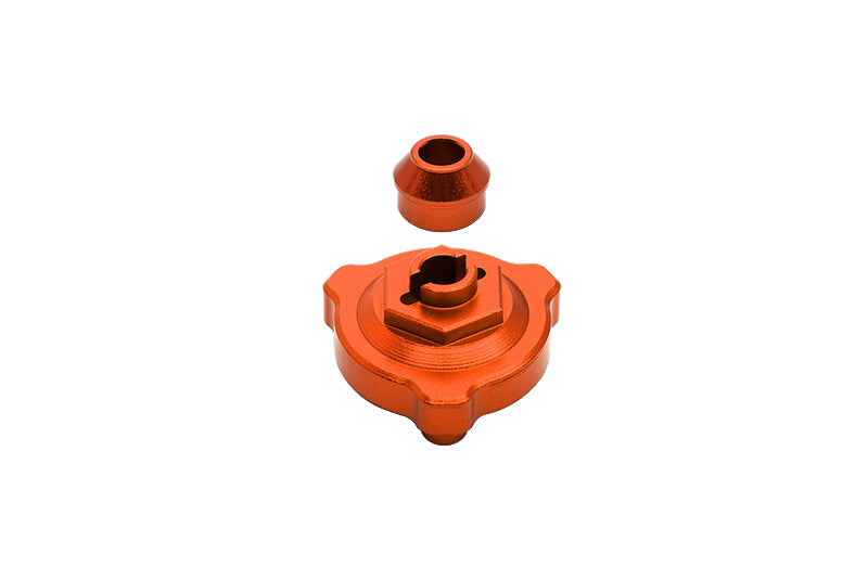 Traxxas Slash 4X4 Aluminum Slipper Shaft Bearing Adaptor - 2 Pcs Orange