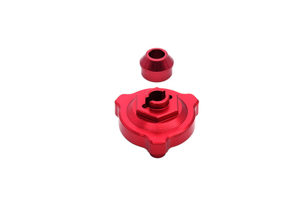 Traxxas Slash 4X4 Aluminum Slipper Shaft Bearing Adaptor - 2 Pcs Red