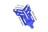 Traxxas 1/8 4WD Sledge Monster Truck 95076-4 Aluminum 7075-T6 Front Chassis Protection Plate - 8Pc Set Blue