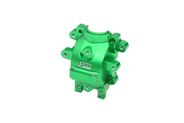 Aluminum 7075 Alloy Rear Differential Housing For Traxxas 1/10 4-Tec Drift Ford Mustang / Ford GT 4-Tec 2.0 / 4-Tec 3.0 / Factory Five / Ford Mustang GT / Toyota GR Supra GT4 Upgrade Parts - Green