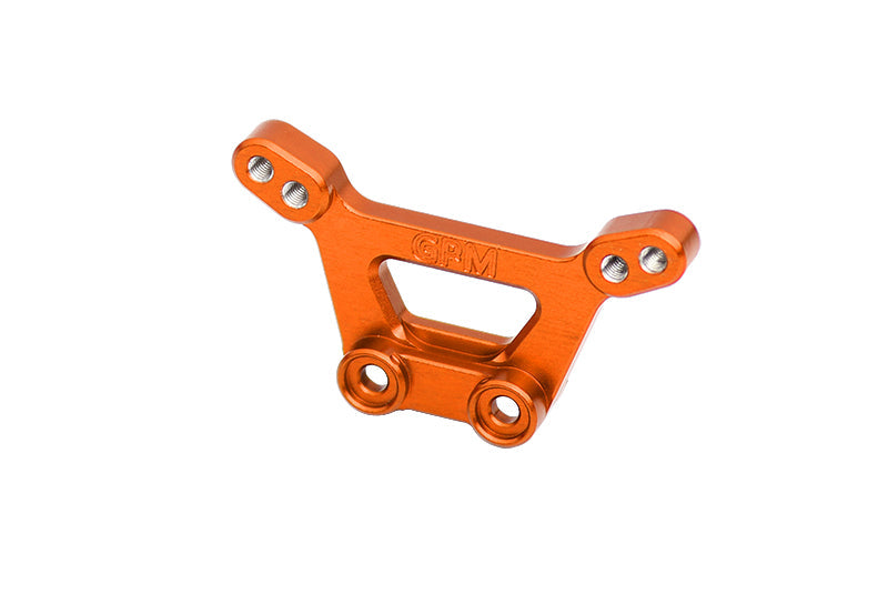 Aluminum 7075 Alloy Front Shock Tower For Traxxas 1/10 4-Tec Drift Ford Mustang RWD Drift Car RTR 105237-4 Upgrades - Orange