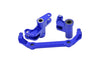 Aluminum 7075 Alloy Front Steering Bellcranks For Traxxas 1/10 4-Tec Drift Ford Mustang RWD Drift Car RTR 105237-4 Upgrades - Blue