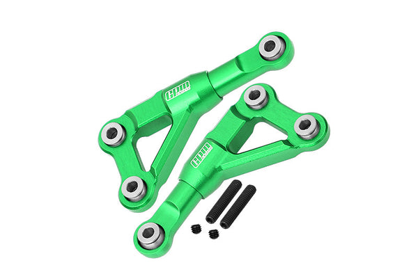 Aluminum 7075 Alloy Front Upper Suspension Arms For Traxxas 1/10 4-Tec Drift Ford Mustang RWD Drift Car RTR 105237-4 Upgrades - Green