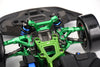 Aluminum 7075 Alloy Front Upper Suspension Arms For Traxxas 1/10 4-Tec Drift Ford Mustang RWD Drift Car RTR 105237-4 Upgrades - Green