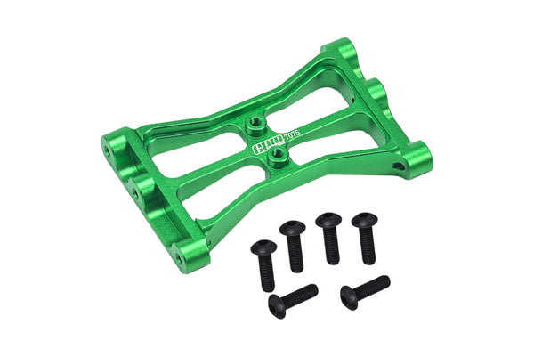 Aluminum 7075 Rear Chassis Crossmember For Traxxas 1:10 TRX 4 Trail Defender Crawler / TRX 6 Mercedes Benz G63 Upgrades - Green