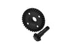 40Cr Steel Diff Bevel Gear 35T & Pinion Gear 10T For Traxxas 1:10 TRX-4 / TRX-6 RC Crawler Upgrade Parts