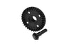 40Cr Steel Diff Bevel Gear 34T & Pinion Gear 11T For Traxxas 1:10 TRX-4 / TRX-6 RC Crawler Upgrade Parts