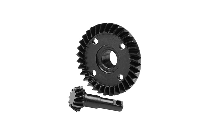 40Cr Steel Diff Bevel Gear 33T & Pinion Gear 12T For Traxxas 1:10 TRX-4 / TRX-6 RC Crawler Upgrade Parts