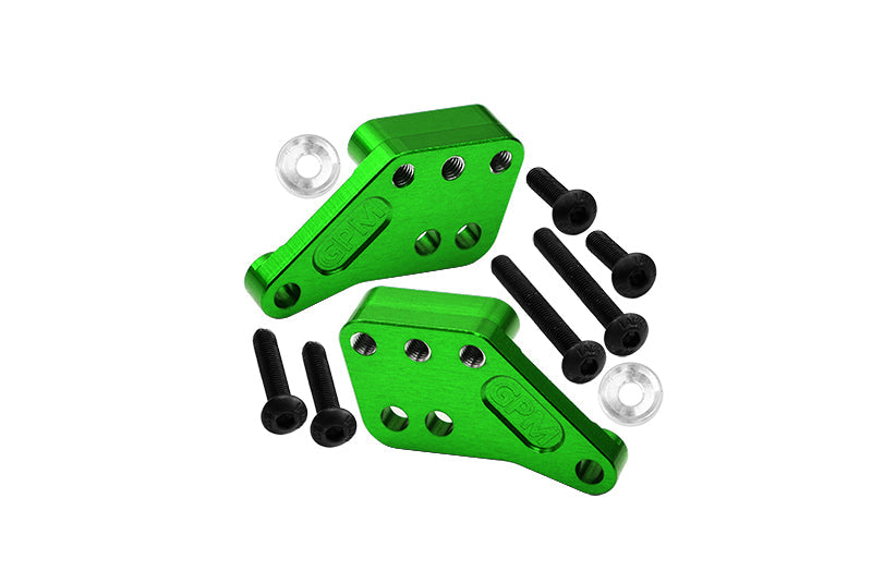 Aluminum 7075 Alloy Front Or Rear Shock Mount For Traxxas 1:8 4WD Maxx Slash 6S-102076-4 / 1:10 4WD Maxx-89076-4 Monster Truck Upgrades - Green