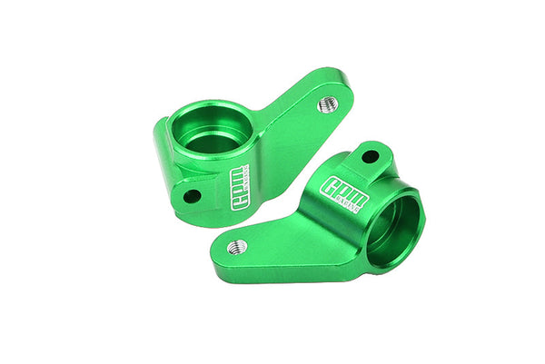 Aluminum 7075 Alloy Front Steering Blocks For Traxxas 1:10 Slash MudBoss / Drag Slash / 2WD Bandit / 2WD F-150 / 2WD Slash Brushless / 2WD Bigfoot / 2WD Rustler / 2WD Stampede Upgrade Parts - Green