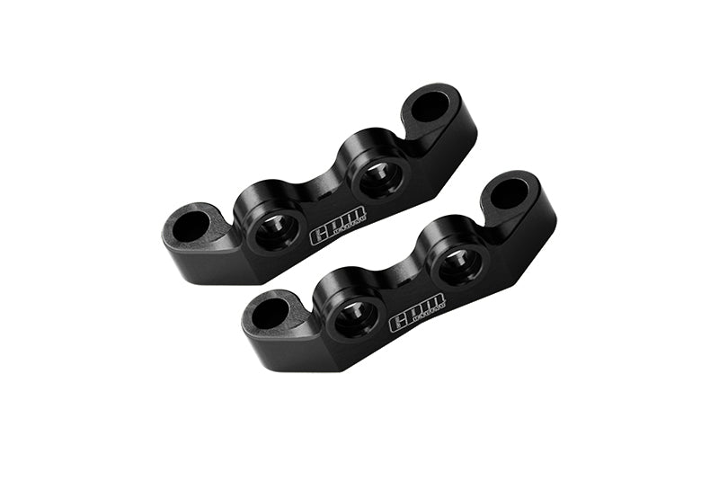 Aluminum 7075 Alloy Front & Rear Upper Arm Bulk For Tamiya 1/10 RC Car TT02 Upgrade Parts - Black