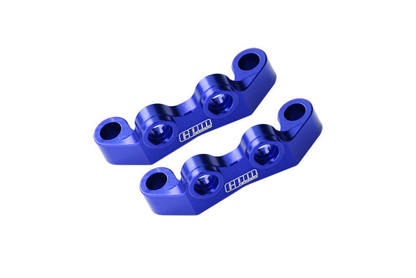 Aluminum 7075 Alloy Front & Rear Upper Arm Bulk For Tamiya 1/10 RC Car TT02 Upgrade Parts - Blue