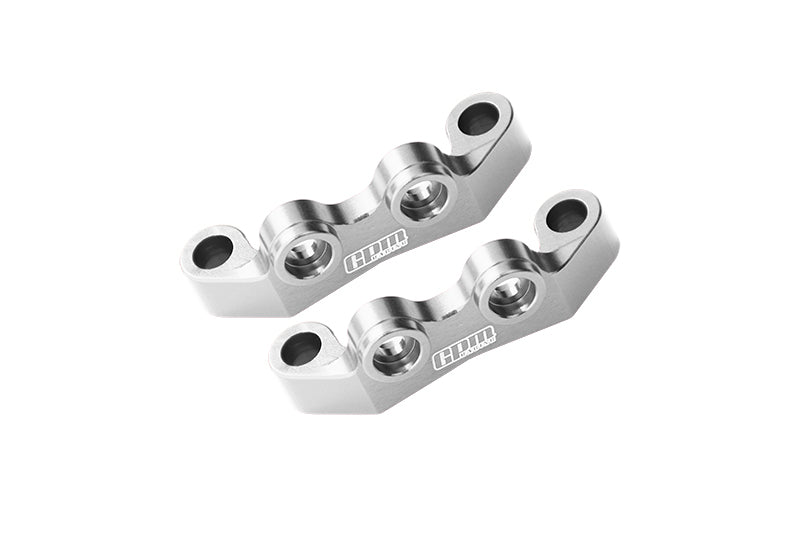 Aluminum 7075 Alloy Front & Rear Upper Arm Bulk For Tamiya 1/10 RC Car TT02 Upgrade Parts - Silver