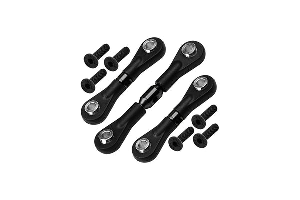 Tamiya TT-02 Aluminum Steering Tie Rod - 1 Set Black