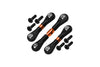 Tamiya TT-02 Aluminum Steering Tie Rod - 1 Set Orange