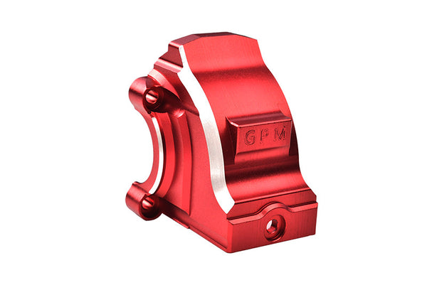 Aluminium 7075 Alloy Front Or Rear Differential Housing For Traxxas 1:5 X Maxx 6S /  X MAXX 8S / XRT 8S / X Maxx Ultimate 8S / XRT Ultimate 8S Upgrade Parts - Red