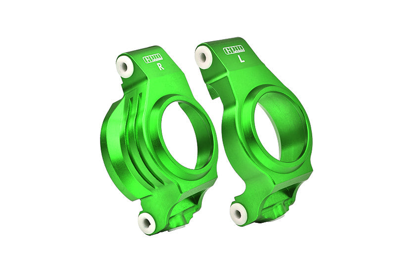 Aluminium 7075 Alloy Front C Hubs For Traxxas 1:5 X Maxx 6S 8S / XRT 8S / X Maxx Ultimate 8S / XRT Ultimate 8S Upgrade Parts - Green