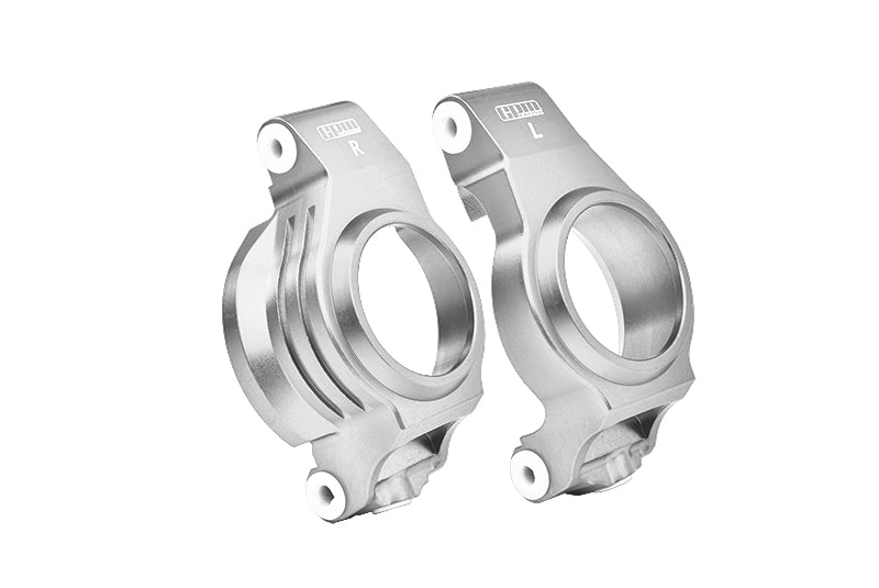Aluminium 7075 Alloy Front C Hubs For Traxxas 1:5 X Maxx 6S 8S / XRT 8S / X Maxx Ultimate 8S / XRT Ultimate 8S Upgrade Parts - Silver