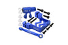 Aluminum Servo Mount + Aluminum Tie Rod + 25T Aluminum Servo Horn For Traxxas X Maxx 4X4 6S / 8S - 16Pc Set Blue