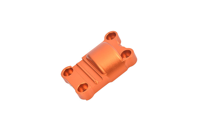 Aluminum Rear Gear Cover For Traxxas 1:5 X Maxx 6S / X Maxx 8S / XRT 8S Monster Truck Upgrades - 1Pc Orange