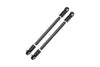 Traxxas X-Maxx 4X4 Spring Steel Front Steering Rod With Aluminum Ends - 1Pr Black