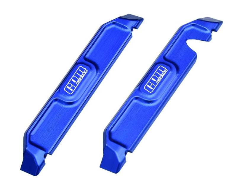 Aluminum 7075 Alloy Chassis Nerf Bars For Traxxas 1/16 Mini Maxx 4WD RTR Brushless Monster Truck 107154-1 Upgrades - Blue