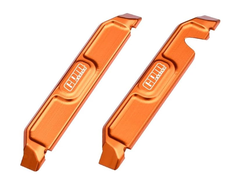 Aluminum 7075 Alloy Chassis Nerf Bars For Traxxas 1/16 Mini Maxx 4WD RTR Brushless Monster Truck 107154-1 Upgrades - Orange