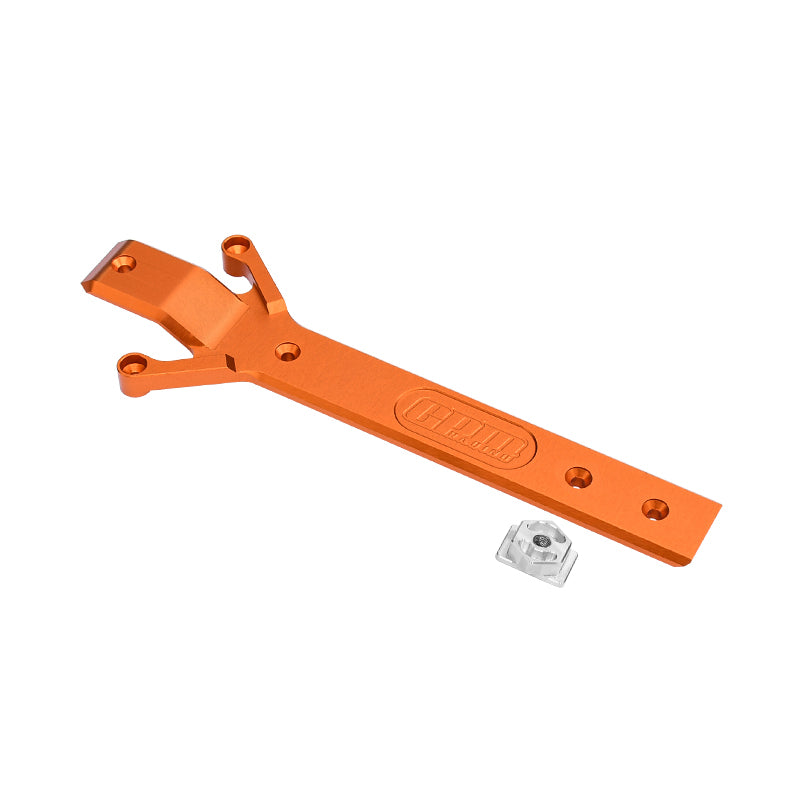 High End Aluminum 7075 Alloy Chassis Plate For Traxxas 1/16 Mini Maxx 4WD RTR Brushless Monster Truck 107154-1 Upgrades - Orange