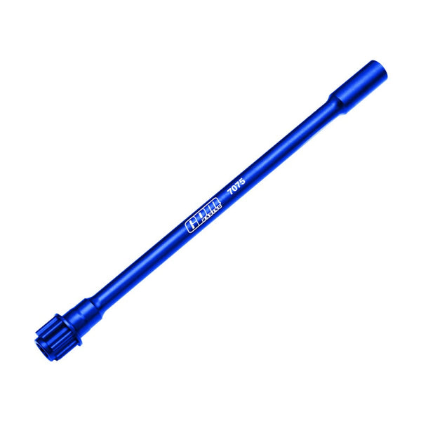 Aluminum 7075 Alloy Center Drive Shaft For Traxxas 1/16 Mini Maxx 4WD RTR Brushless Monster Truck 107154-1 Upgrades - Blue