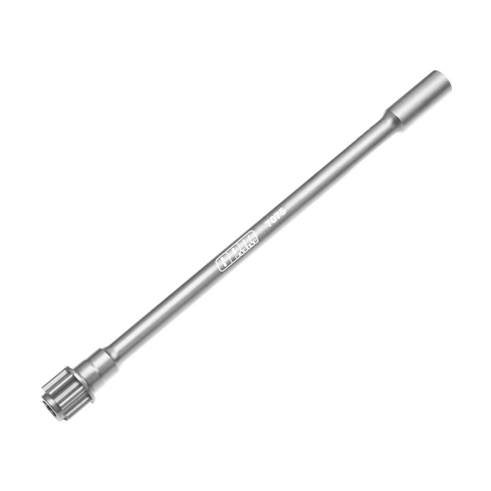 Aluminum 7075 Alloy Center Drive Shaft For Traxxas 1/16 Mini Maxx 4WD RTR Brushless Monster Truck 107154-1 Upgrades - Silver