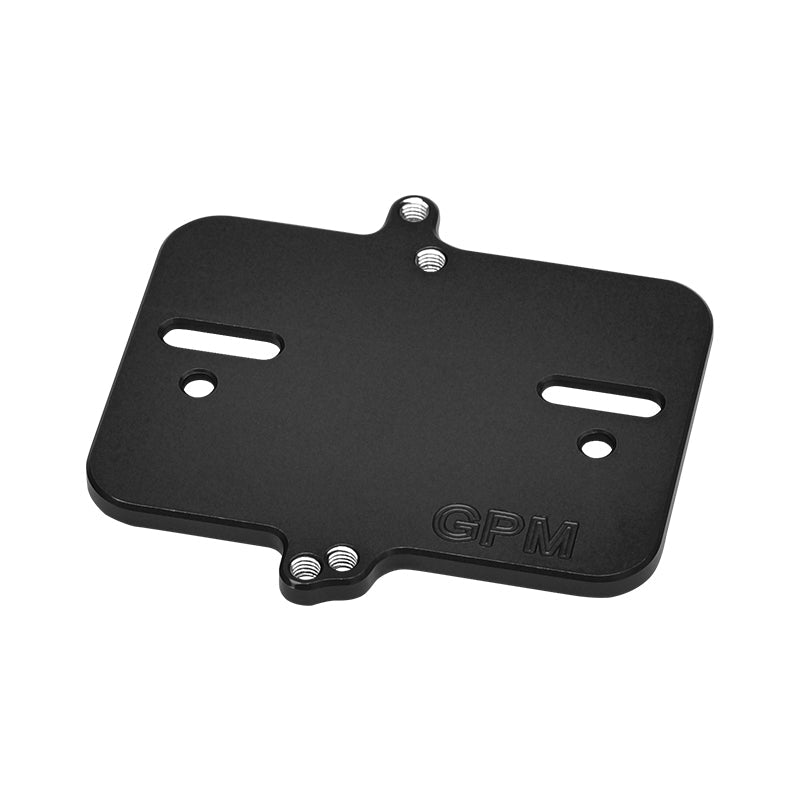 Aluminum 7075 Alloy Electronic Mount Plate For Traxxas 1/16 Mini Maxx 4WD RTR Brushless Monster Truck 107154-1 Upgrades - Black