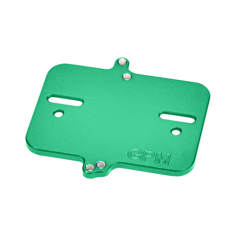 Aluminum 7075 Alloy Electronic Mount Plate For Traxxas 1/16 Mini Maxx 4WD RTR Brushless Monster Truck 107154-1 Upgrades - Green