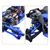 Aluminum 7075 Alloy Rear Upper Suspension Arms For Traxxas 1/16 Mini Maxx 4WD RTR Brushless Monster Truck 107154-1 Upgrades - Blue