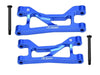 Aluminum 7075 Alloy Rear Upper Suspension Arms For Traxxas 1/16 Mini Maxx 4WD RTR Brushless Monster Truck 107154-1 Upgrades - Blue